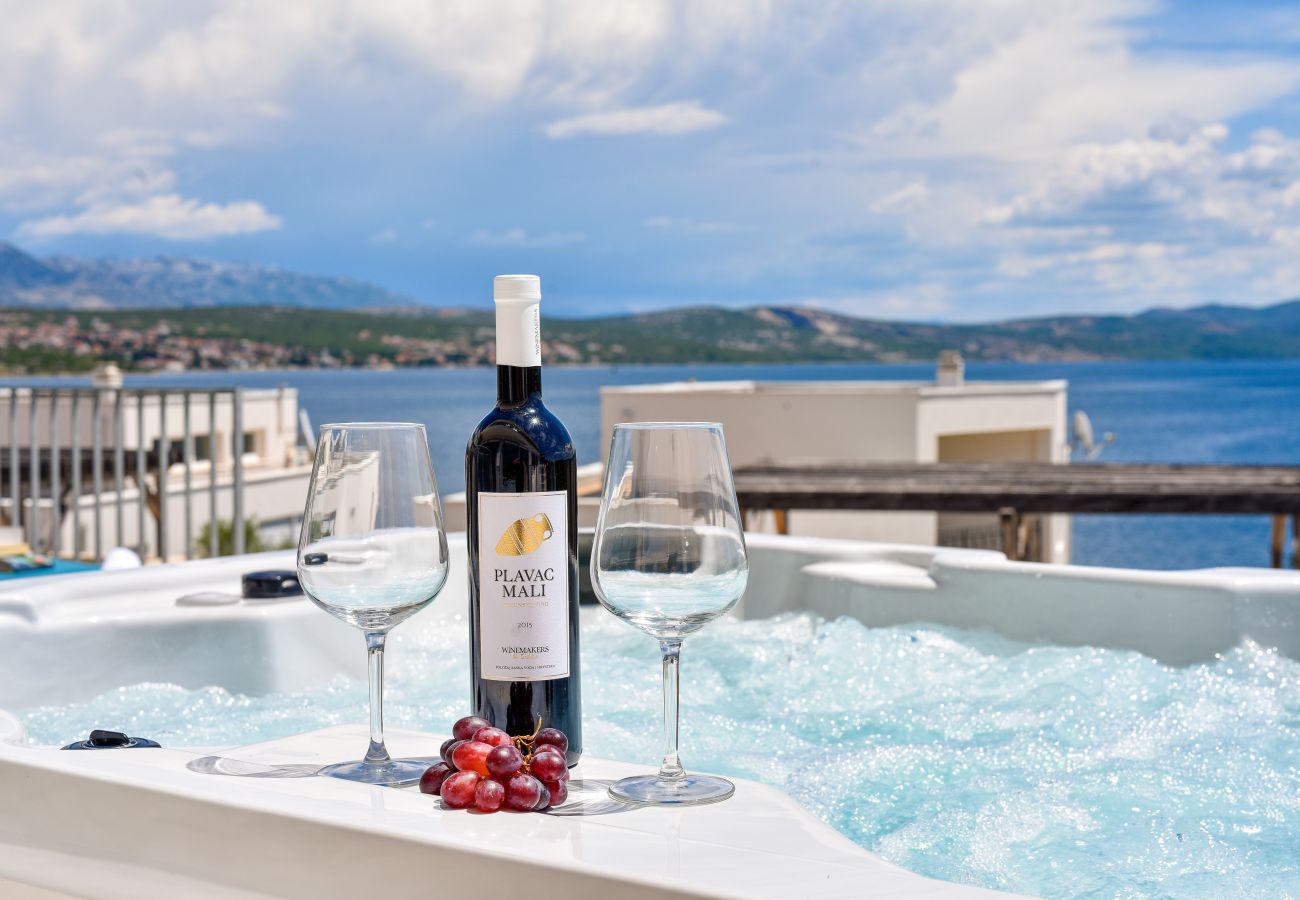 Villa in Posedarje - Villa Costabella with heated pool