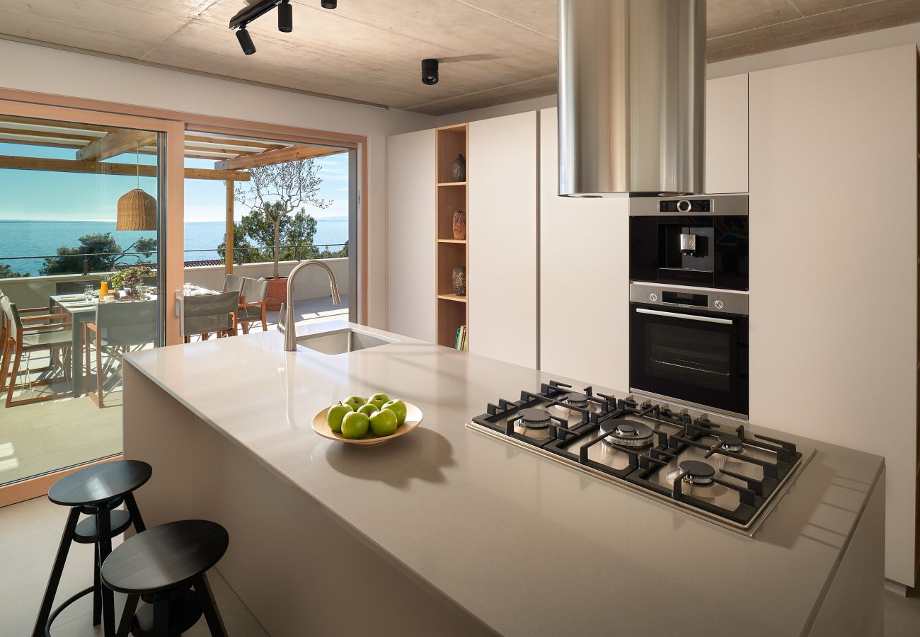 Villa in Sveta Nedjelja - Villa Bianca Hvar with a beautiful sea view