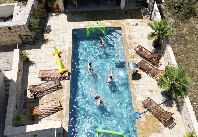  in Zaton - Apartment Mariner 1 with heated pool