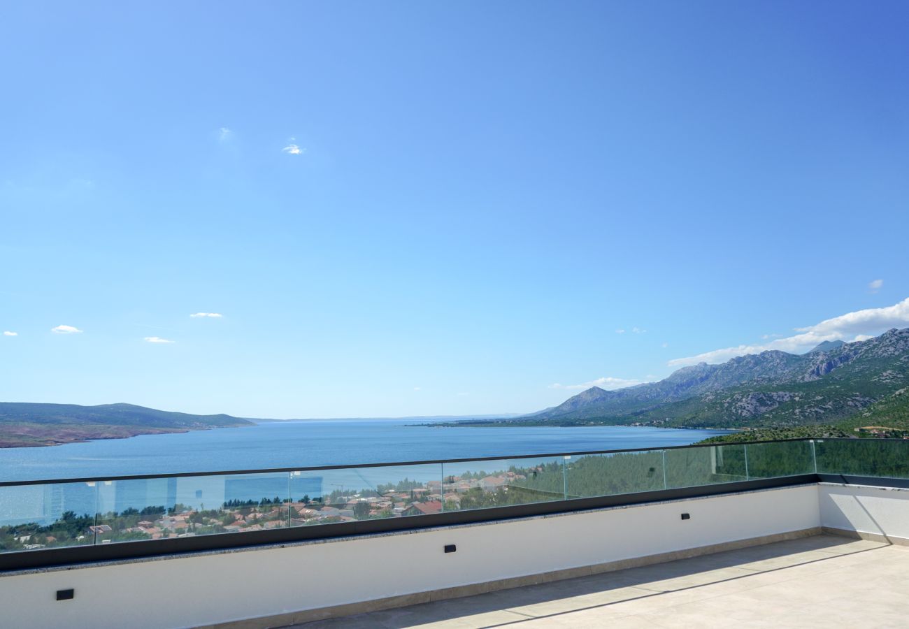 Villa in Rovanjska - Villa Bella Vista with heated pool